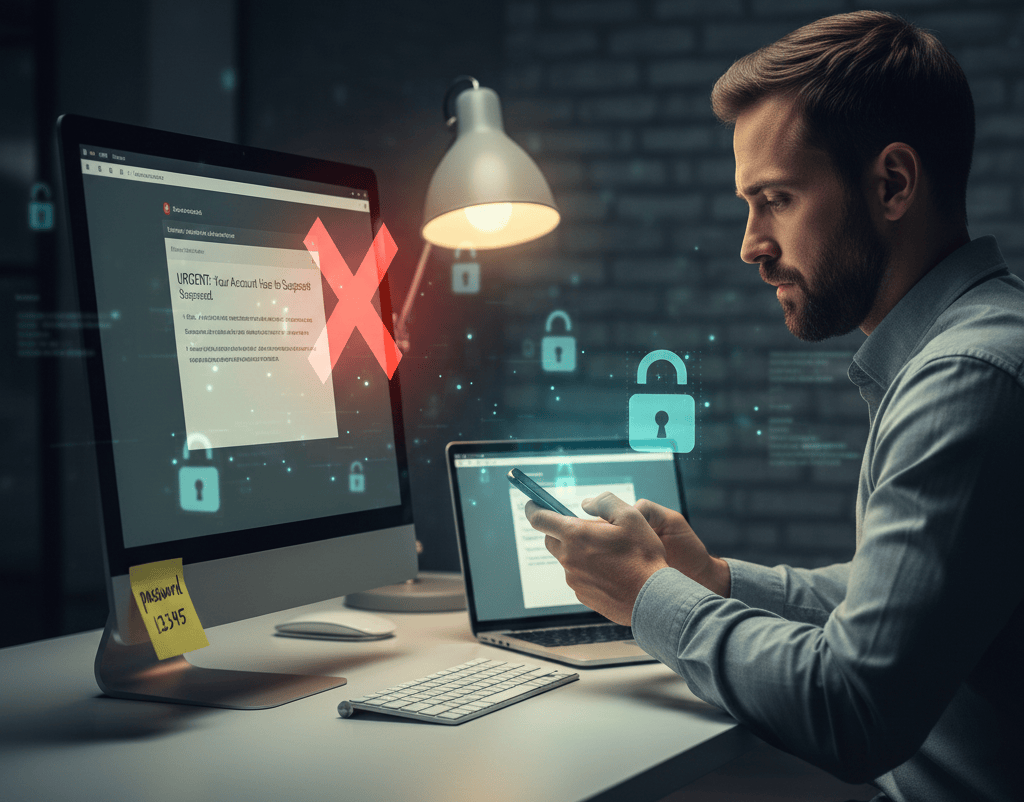 اشتباهات رایج امنیتی